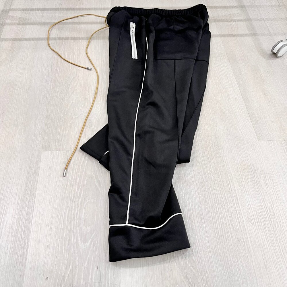 Mnml Traxedo Cropped Tuxedo Drawstring Track Pants - image 4